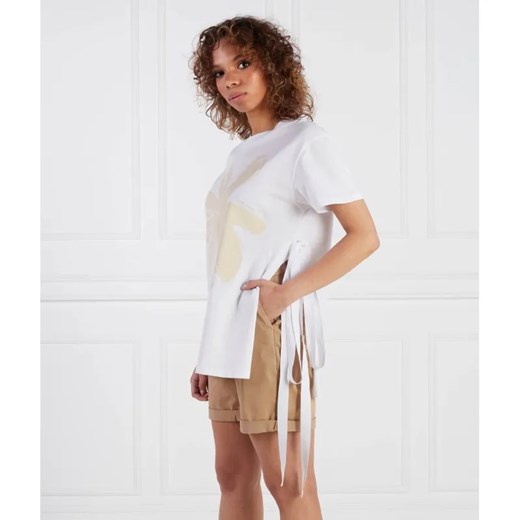 Liviana Conti T-shirt | Regular Fit Liviana Conti XS wyprzedaż Gomez Fashion Store