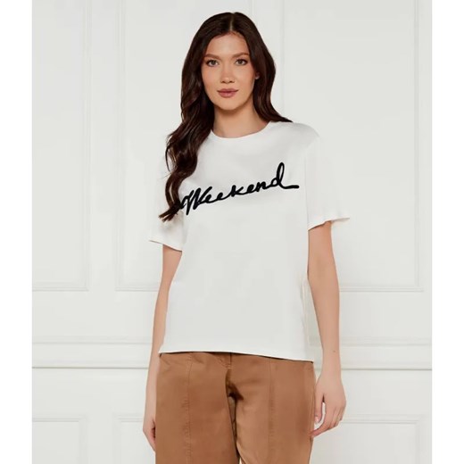 Weekend MaxMara T-shirt OLGA | Straight fit ze sklepu Gomez Fashion Store w kategorii Bluzki damskie - zdjęcie 184356618