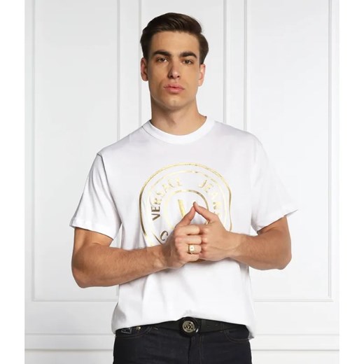 Versace Jeans Couture T-shirt | Regular Fit ze sklepu Gomez Fashion Store w kategorii T-shirty męskie - zdjęcie 184356619
