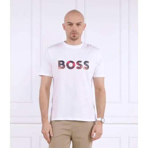 BOSS ORANGE T-shirt TeeArt | Regular Fit ze sklepu Gomez Fashion Store w kategorii T-shirty męskie - zdjęcie 184356628
