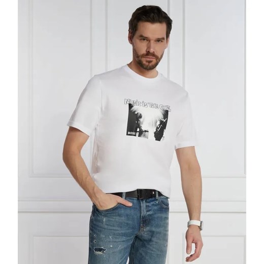 BOSS ORANGE T-shirt | Regular Fit ze sklepu Gomez Fashion Store w kategorii T-shirty męskie - zdjęcie 184356635