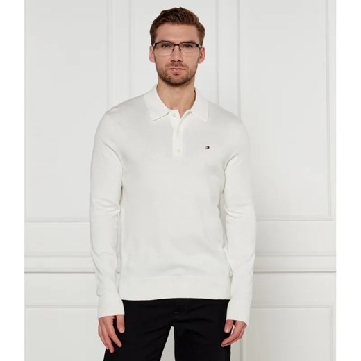 Tommy Hilfiger Polo | Regular Fit | z dodatkiem kaszmiru ze sklepu Gomez Fashion Store w kategorii T-shirty męskie - zdjęcie 184356717
