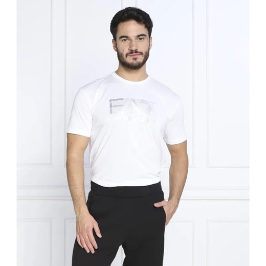 EA7 T-shirt | Regular Fit ze sklepu Gomez Fashion Store w kategorii T-shirty męskie - zdjęcie 184356726