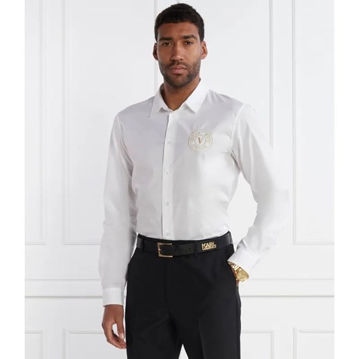 Versace Jeans Couture Koszula | Slim Fit ze sklepu Gomez Fashion Store w kategorii Koszule męskie - zdjęcie 184356835