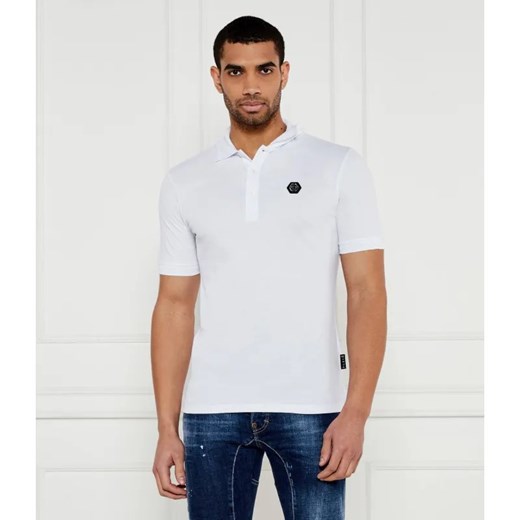 Philipp Plein Polo Gothic | Regular Fit ze sklepu Gomez Fashion Store w kategorii T-shirty męskie - zdjęcie 184356847