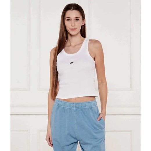 Karl Lagerfeld Top | Cropped Fit ze sklepu Gomez Fashion Store w kategorii Bluzki damskie - zdjęcie 184356867