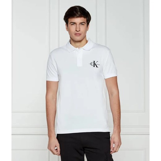 Calvin Klein Jeans Polo | Regular Fit ze sklepu Gomez Fashion Store w kategorii T-shirty męskie - zdjęcie 184356927
