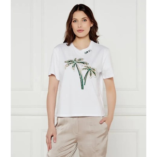 Liu Jo T-shirt | Regular Fit ze sklepu Gomez Fashion Store w kategorii Bluzki damskie - zdjęcie 184356978