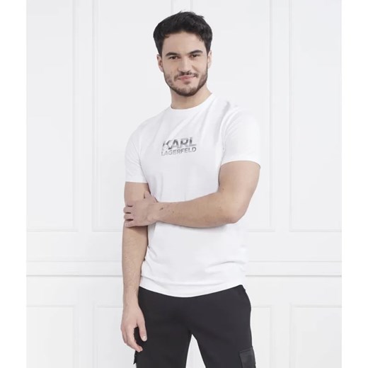 Karl Lagerfeld T-shirt | Regular Fit ze sklepu Gomez Fashion Store w kategorii T-shirty męskie - zdjęcie 184356979