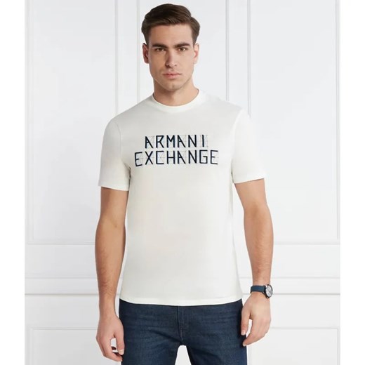 Armani Exchange T-shirt | Regular Fit ze sklepu Gomez Fashion Store w kategorii T-shirty męskie - zdjęcie 184357038