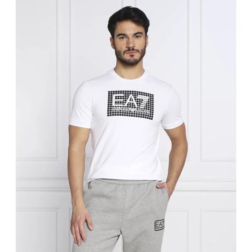 EA7 T-shirt | Regular Fit ze sklepu Gomez Fashion Store w kategorii T-shirty męskie - zdjęcie 184357066