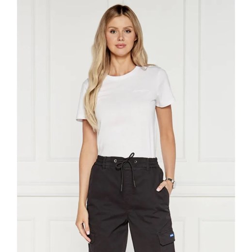Armani Exchange T-shirt | Slim Fit ze sklepu Gomez Fashion Store w kategorii Bluzki damskie - zdjęcie 184357077