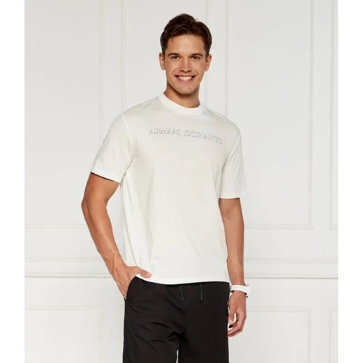 Armani Exchange T-shirt | Regular Fit ze sklepu Gomez Fashion Store w kategorii T-shirty męskie - zdjęcie 184357146