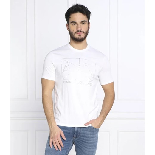 Armani Exchange T-shirt | Regular Fit ze sklepu Gomez Fashion Store w kategorii T-shirty męskie - zdjęcie 184357158