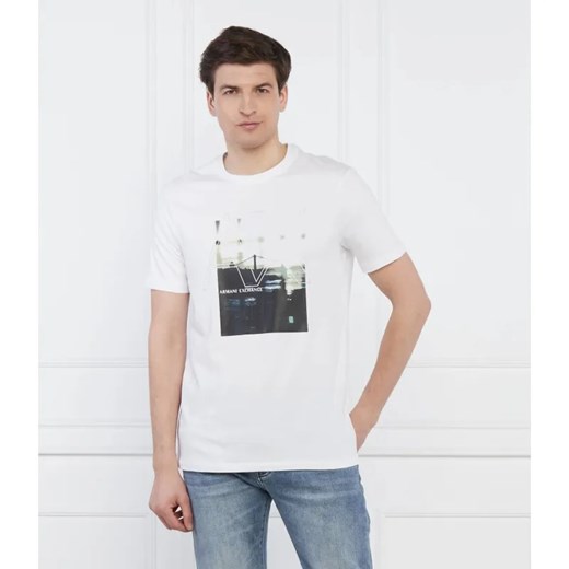 Armani Exchange T-shirt | Regular Fit ze sklepu Gomez Fashion Store w kategorii T-shirty męskie - zdjęcie 184357168