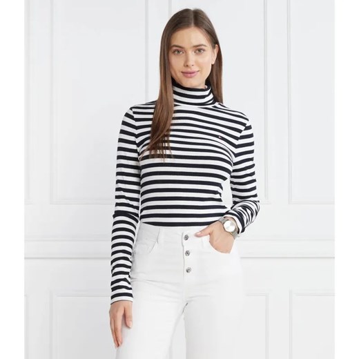 Tommy Hilfiger Golf 5X2 RIB ROLL-NK LS | Slim Fit ze sklepu Gomez Fashion Store w kategorii Swetry damskie - zdjęcie 184357188