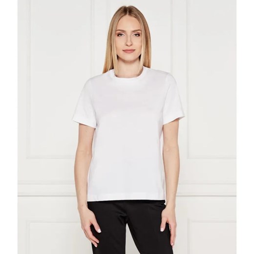 BOSS BLACK T-shirt Ecosa | Relaxed fit ze sklepu Gomez Fashion Store w kategorii Bluzki damskie - zdjęcie 184357209