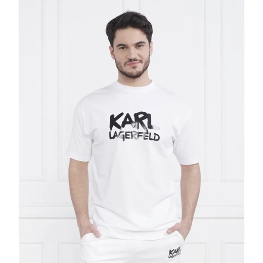 Karl Lagerfeld T-shirt | Regular Fit ze sklepu Gomez Fashion Store w kategorii T-shirty męskie - zdjęcie 184357247