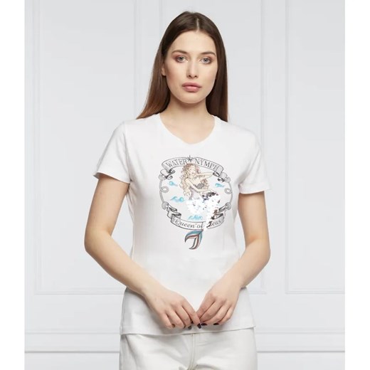 Liu Jo T-shirt | Regular Fit ze sklepu Gomez Fashion Store w kategorii Bluzki damskie - zdjęcie 184357267