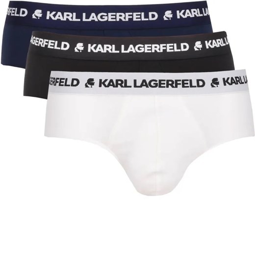 Karl Lagerfeld Slipy 3-pack ze sklepu Gomez Fashion Store w kategorii Majtki męskie - zdjęcie 184357275