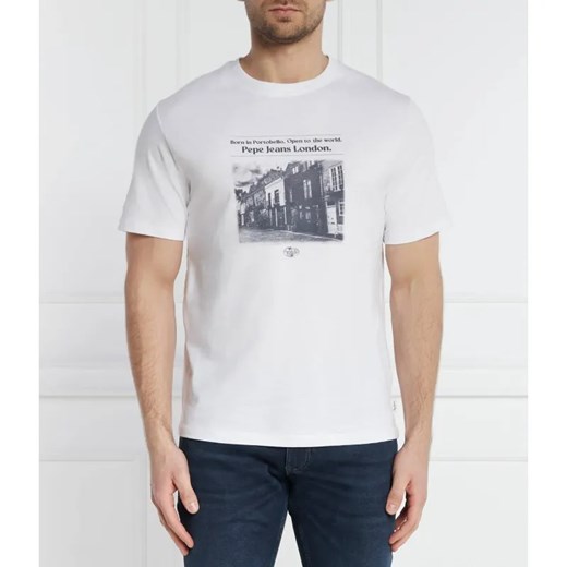 Pepe Jeans London T-shirt COOPER | Regular Fit ze sklepu Gomez Fashion Store w kategorii T-shirty męskie - zdjęcie 184357278