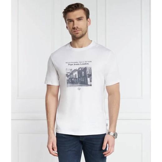 Pepe Jeans London T-shirt COOPER | Regular Fit ze sklepu Gomez Fashion Store w kategorii T-shirty męskie - zdjęcie 184357279