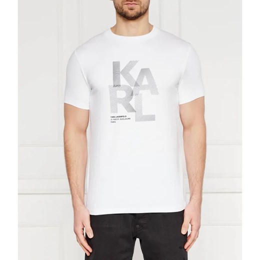 Karl Lagerfeld T-shirt | Regular Fit ze sklepu Gomez Fashion Store w kategorii T-shirty męskie - zdjęcie 184357286