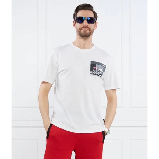BOSS ORANGE T-shirt TeeMotor | Relaxed fit ze sklepu Gomez Fashion Store w kategorii T-shirty męskie - zdjęcie 184357287