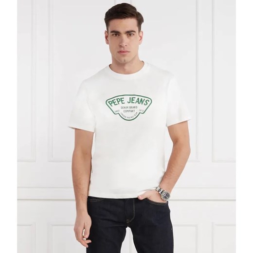 Pepe Jeans London T-shirt CHERRY | Regular Fit ze sklepu Gomez Fashion Store w kategorii T-shirty męskie - zdjęcie 184357337