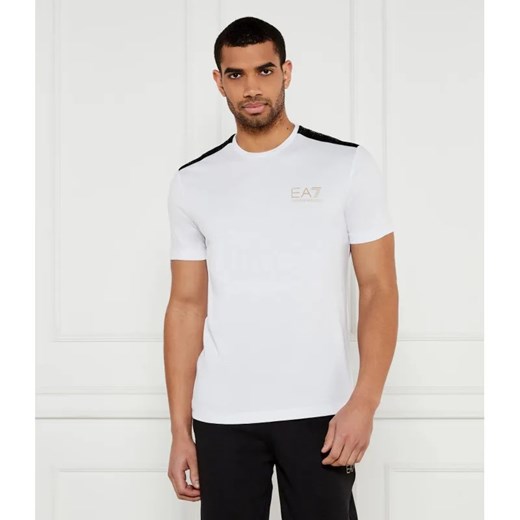 EA7 T-shirt | Slim Fit ze sklepu Gomez Fashion Store w kategorii T-shirty męskie - zdjęcie 184357365