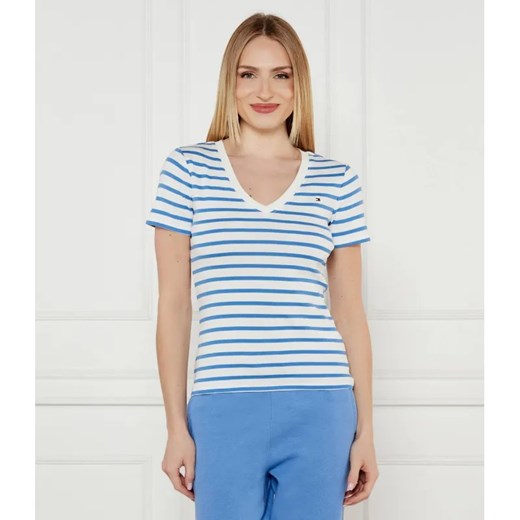 Tommy Hilfiger T-shirt CODY | Slim Fit ze sklepu Gomez Fashion Store w kategorii Bluzki damskie - zdjęcie 184357387