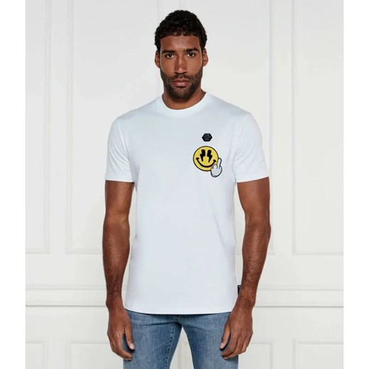 Philipp Plein T-shirt Smile | Regular Fit ze sklepu Gomez Fashion Store w kategorii T-shirty męskie - zdjęcie 184357425