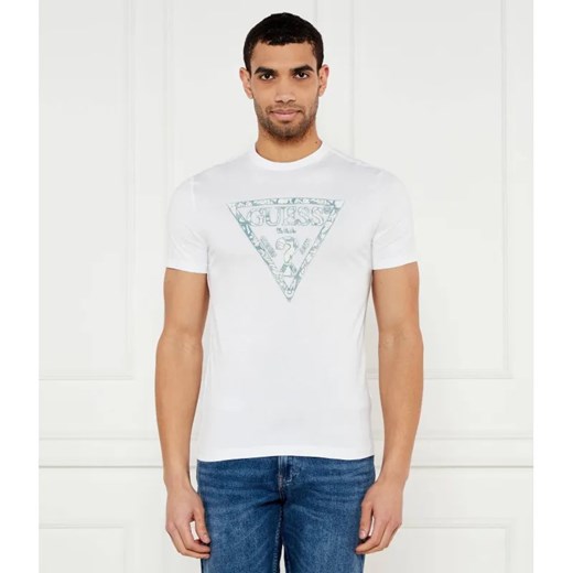 GUESS T-shirt | Slim Fit ze sklepu Gomez Fashion Store w kategorii T-shirty męskie - zdjęcie 184357427