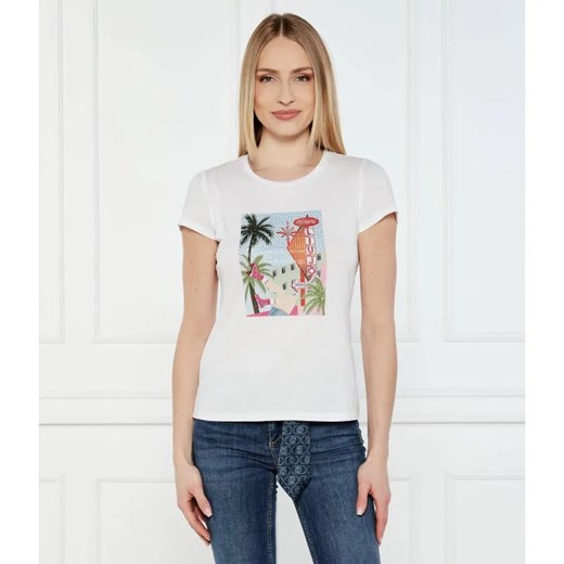Liu Jo T-shirt | Regular Fit ze sklepu Gomez Fashion Store w kategorii Bluzki damskie - zdjęcie 184357429
