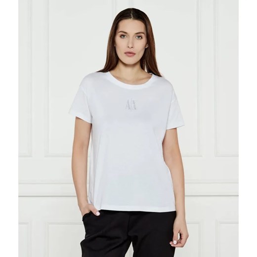 Armani Exchange T-shirt | Relaxed fit ze sklepu Gomez Fashion Store w kategorii Bluzki damskie - zdjęcie 184357457