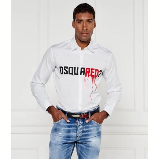 Dsquared2 Koszula Horror | Regular Fit ze sklepu Gomez Fashion Store w kategorii Koszule męskie - zdjęcie 184357458