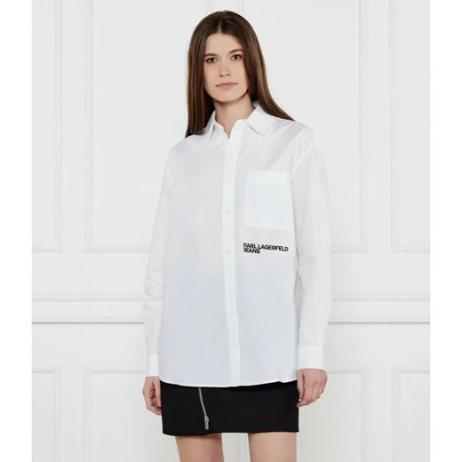 Karl Lagerfeld Jeans Koszula | Relaxed fit ze sklepu Gomez Fashion Store w kategorii Koszule damskie - zdjęcie 184357459