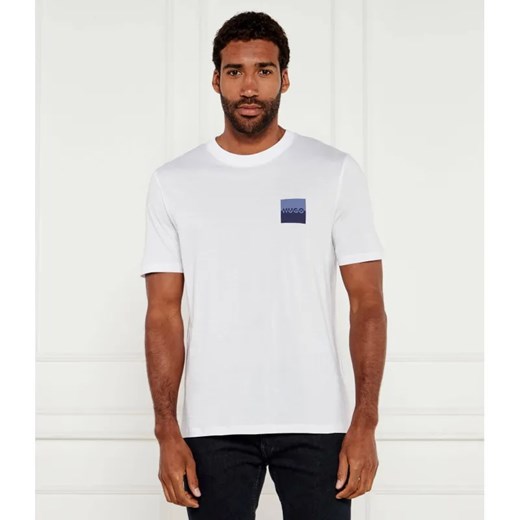 HUGO T-shirt Dapusi | Regular Fit ze sklepu Gomez Fashion Store w kategorii T-shirty męskie - zdjęcie 184357466
