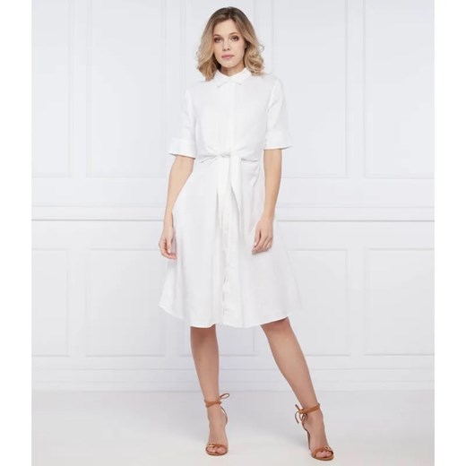 LAUREN RALPH LAUREN Lniana sukienka WAKANA ze sklepu Gomez Fashion Store w kategorii Sukienki - zdjęcie 184357526