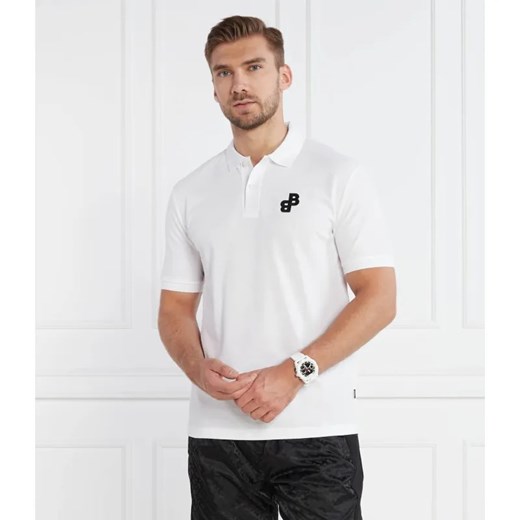 BOSS BLACK Polo Parlay | Regular Fit | mercerised ze sklepu Gomez Fashion Store w kategorii T-shirty męskie - zdjęcie 184357547