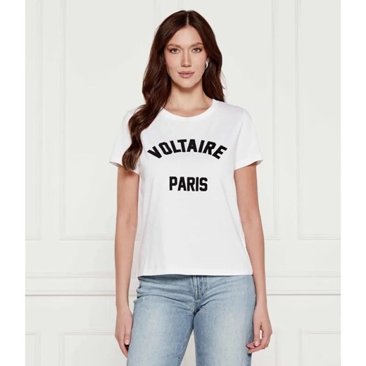 Zadig&Voltaire T-shirt ALYS | Relaxed fit ze sklepu Gomez Fashion Store w kategorii Bluzki damskie - zdjęcie 184357559