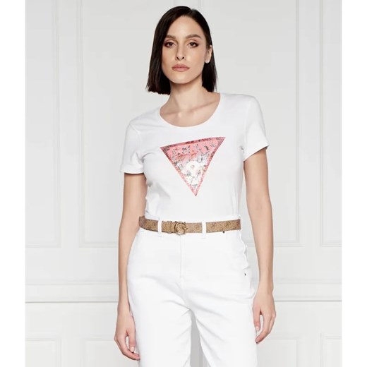 GUESS T-shirt | Slim Fit ze sklepu Gomez Fashion Store w kategorii Bluzki damskie - zdjęcie 184357565