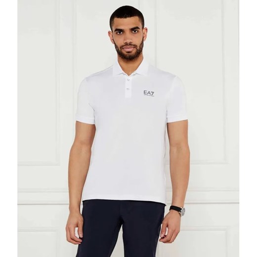 EA7 Polo | Regular Fit ze sklepu Gomez Fashion Store w kategorii T-shirty męskie - zdjęcie 184357579