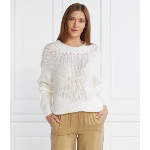 Samsøe Samsøe Sweter | Regular Fit | z dodatkiem wełny ze sklepu Gomez Fashion Store w kategorii Swetry damskie - zdjęcie 184357626