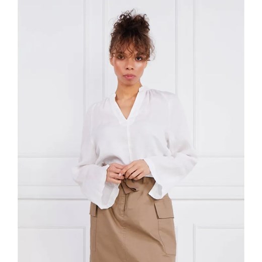 Marc O' Polo Lniana bluzka | Regular Fit ze sklepu Gomez Fashion Store w kategorii Bluzki damskie - zdjęcie 184357635