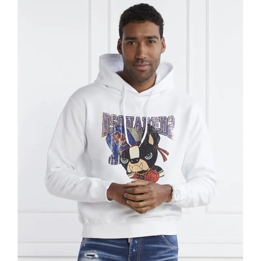 Dsquared2 Bluza | Regular Fit ze sklepu Gomez Fashion Store w kategorii Bluzy męskie - zdjęcie 184357637