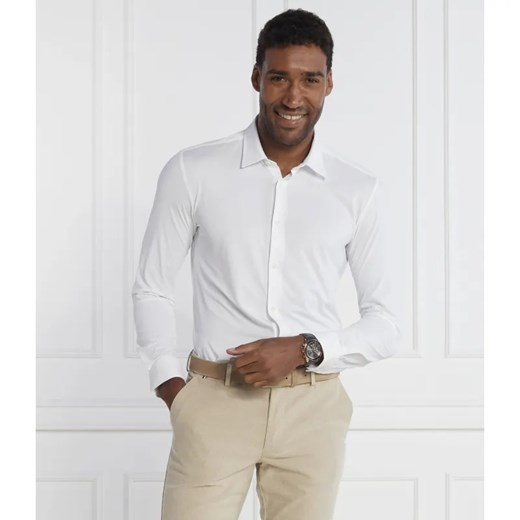 BOSS BLACK Koszula P-ROAN-kent | Slim Fit ze sklepu Gomez Fashion Store w kategorii Koszule męskie - zdjęcie 184357685