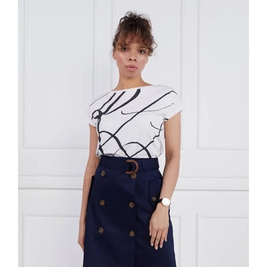 LAUREN RALPH LAUREN T-shirt | Regular Fit ze sklepu Gomez Fashion Store w kategorii Bluzki damskie - zdjęcie 184357697