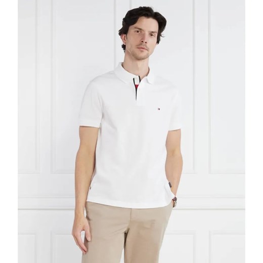 Tommy Hilfiger Polo FLAG UNDER PLACKET | Slim Fit ze sklepu Gomez Fashion Store w kategorii T-shirty męskie - zdjęcie 184357719