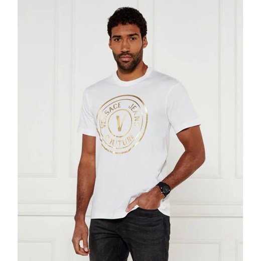 Versace Jeans Couture T-shirt | Regular Fit ze sklepu Gomez Fashion Store w kategorii T-shirty męskie - zdjęcie 184357727